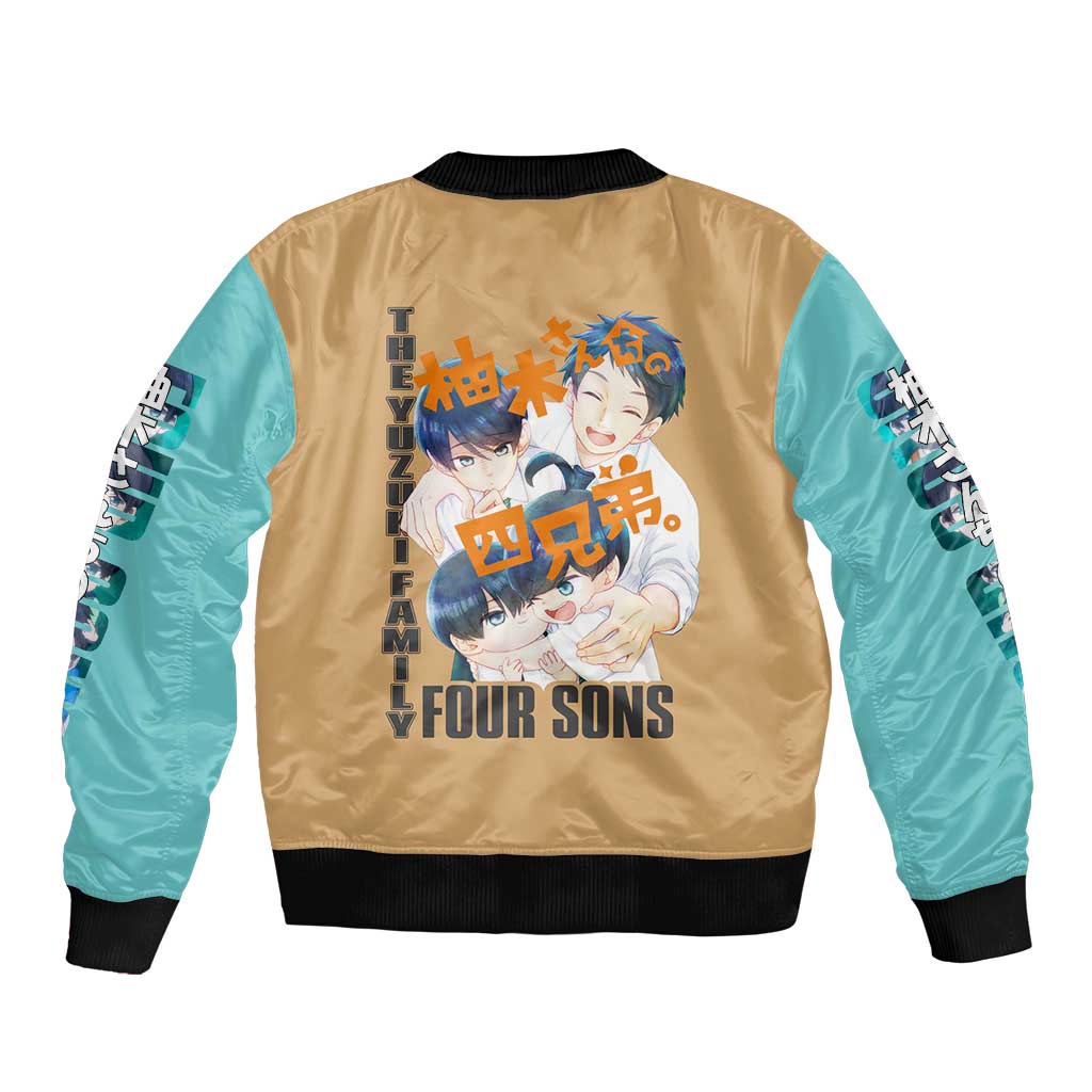 The Yuzuki Family’s Four Sons Bomber Jacket Japan Anime Style - The Mazicc