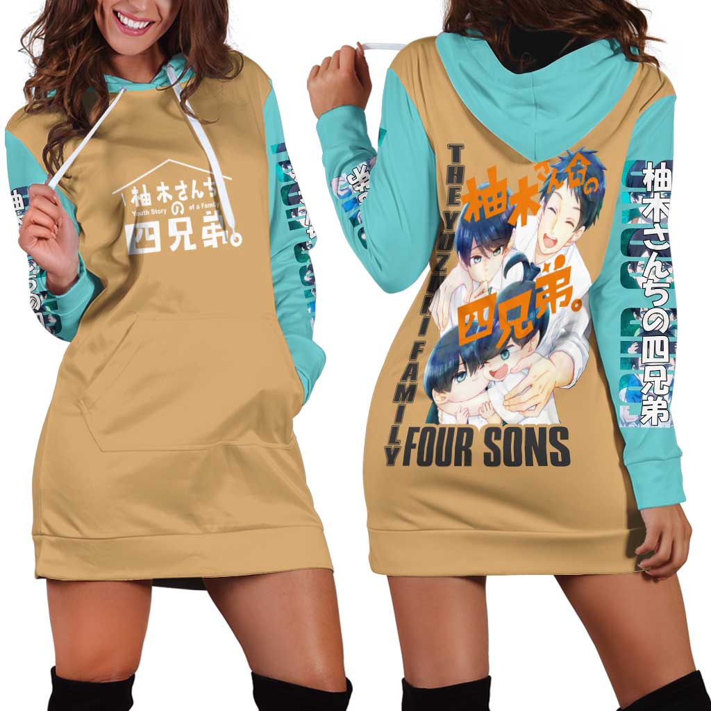 The Yuzuki Family’s Four Sons Hoodie Dress Japan Anime Style - The Mazicc