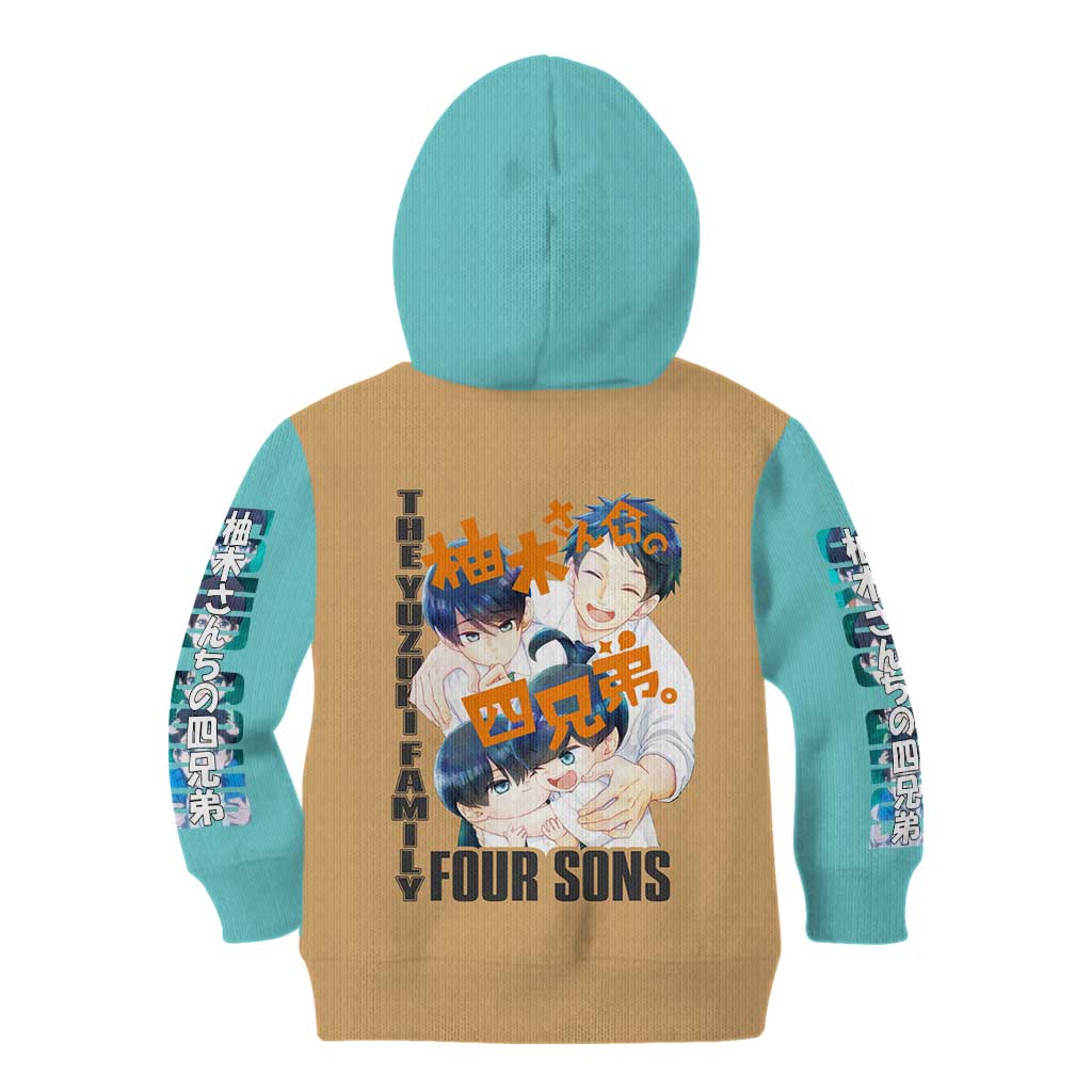 The Yuzuki Family’s Four Sons Kid Hoodie Japan Anime Style - The Mazicc