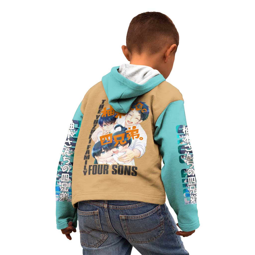The Yuzuki Family’s Four Sons Kid Hoodie Japan Anime Style - The Mazicc