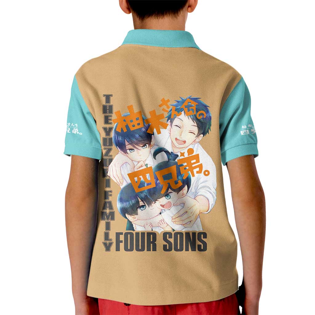 The Yuzuki Family’s Four Sons Kid Polo Shirt Japan Anime Style - The Mazicc