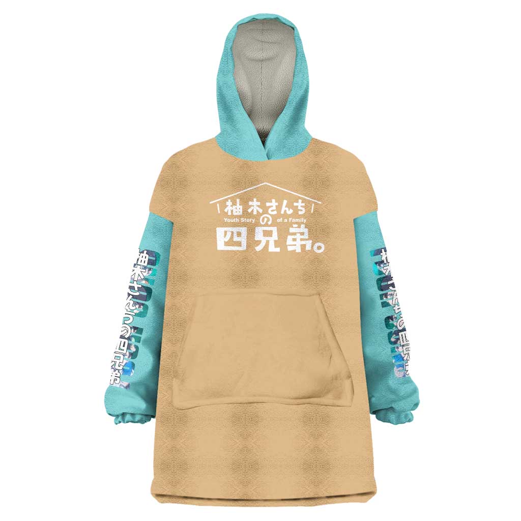 The Yuzuki Family’s Four Sons Wearable Blanket Hoodie Japan Anime Style - The Mazicc
