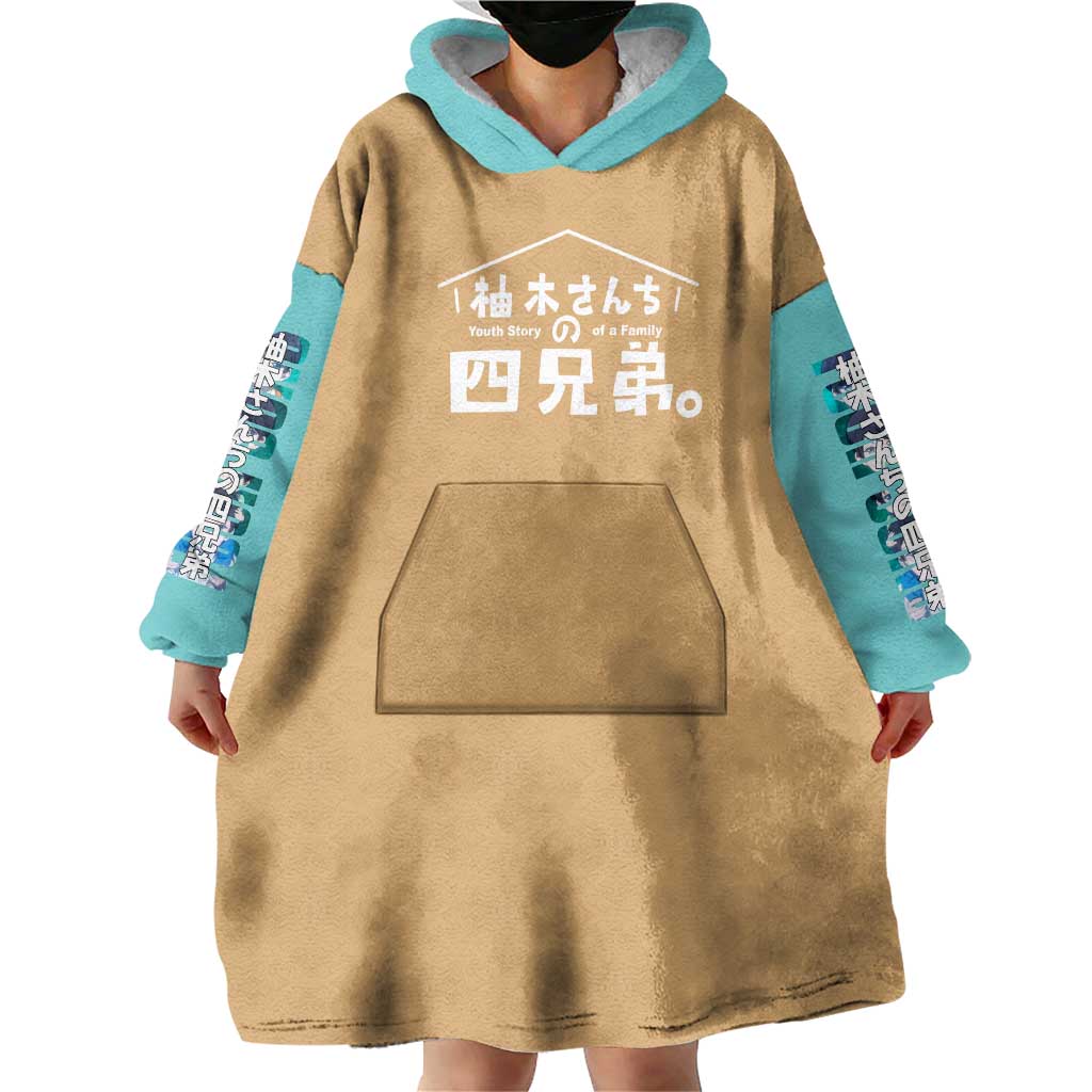 The Yuzuki Family’s Four Sons Wearable Blanket Hoodie Japan Anime Style - The Mazicc