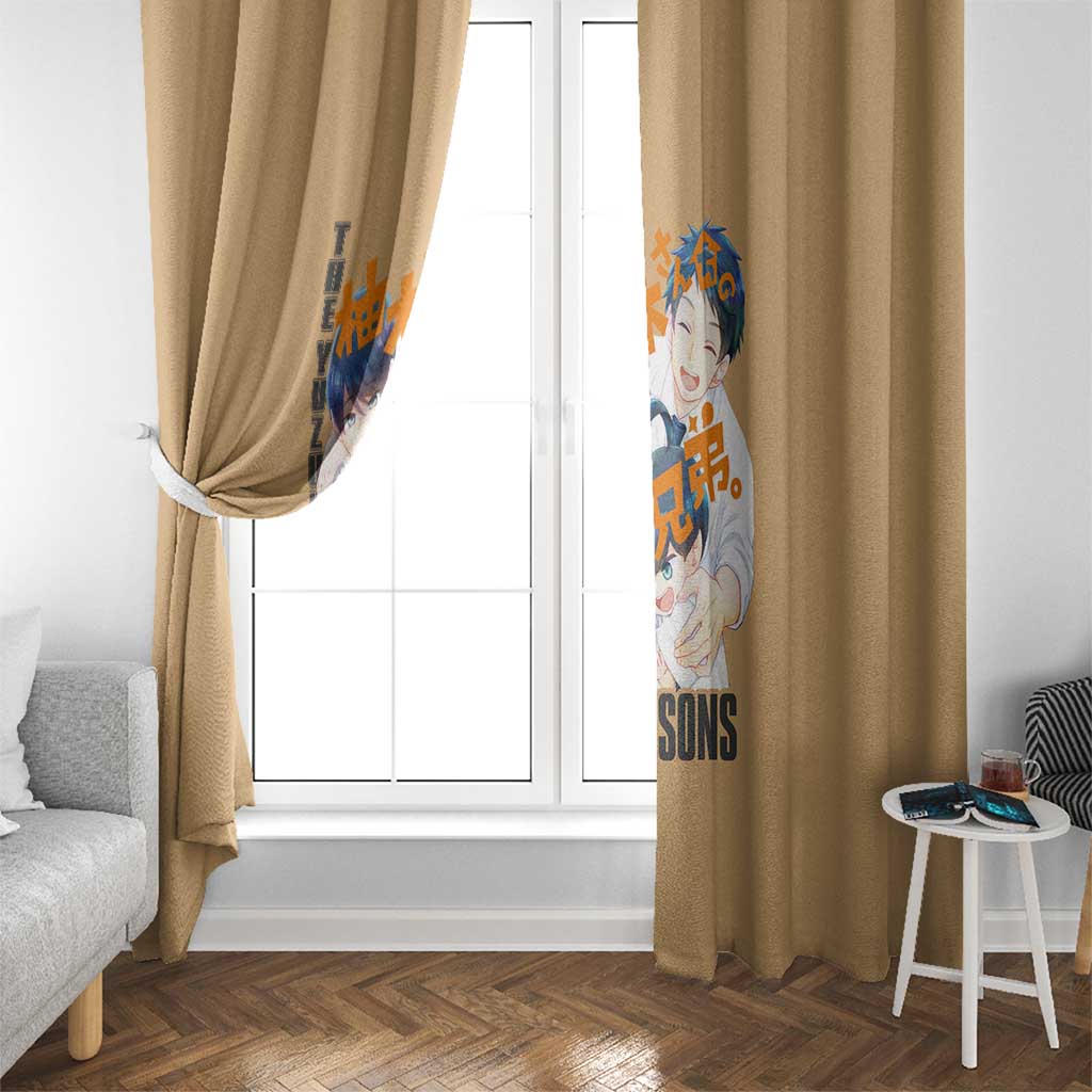 The Yuzuki Family’s Four Sons Window Curtain Japan Anime Style - The Mazicc