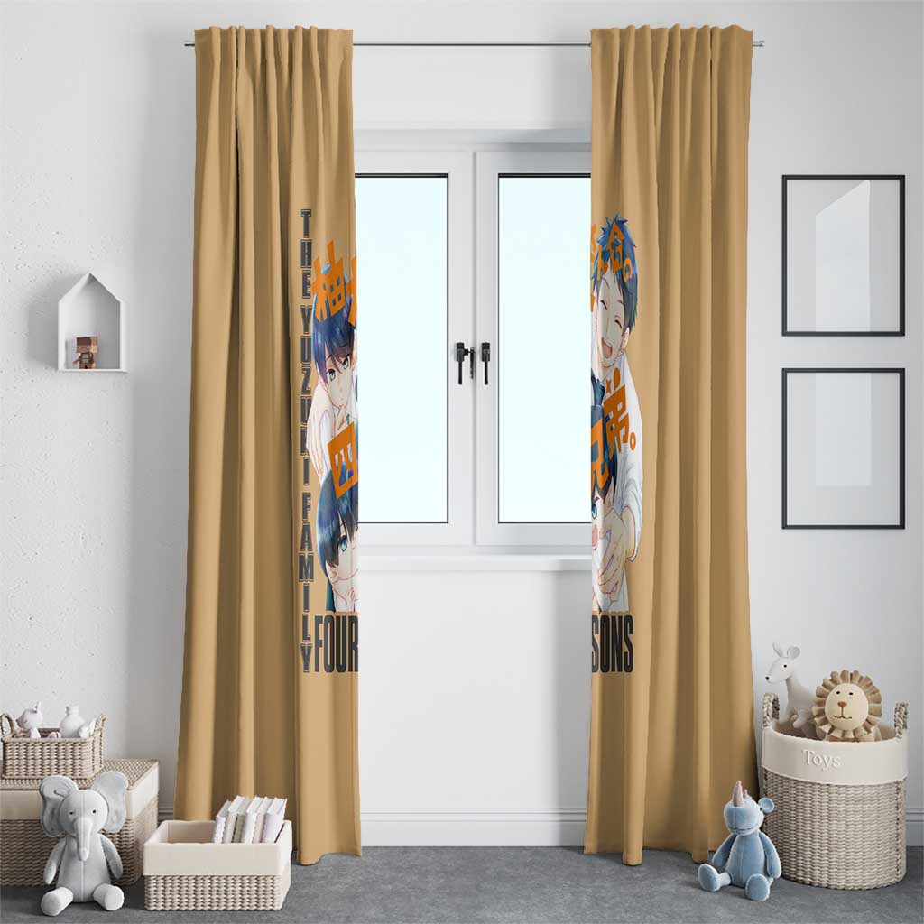 The Yuzuki Family’s Four Sons Window Curtain Japan Anime Style - The Mazicc