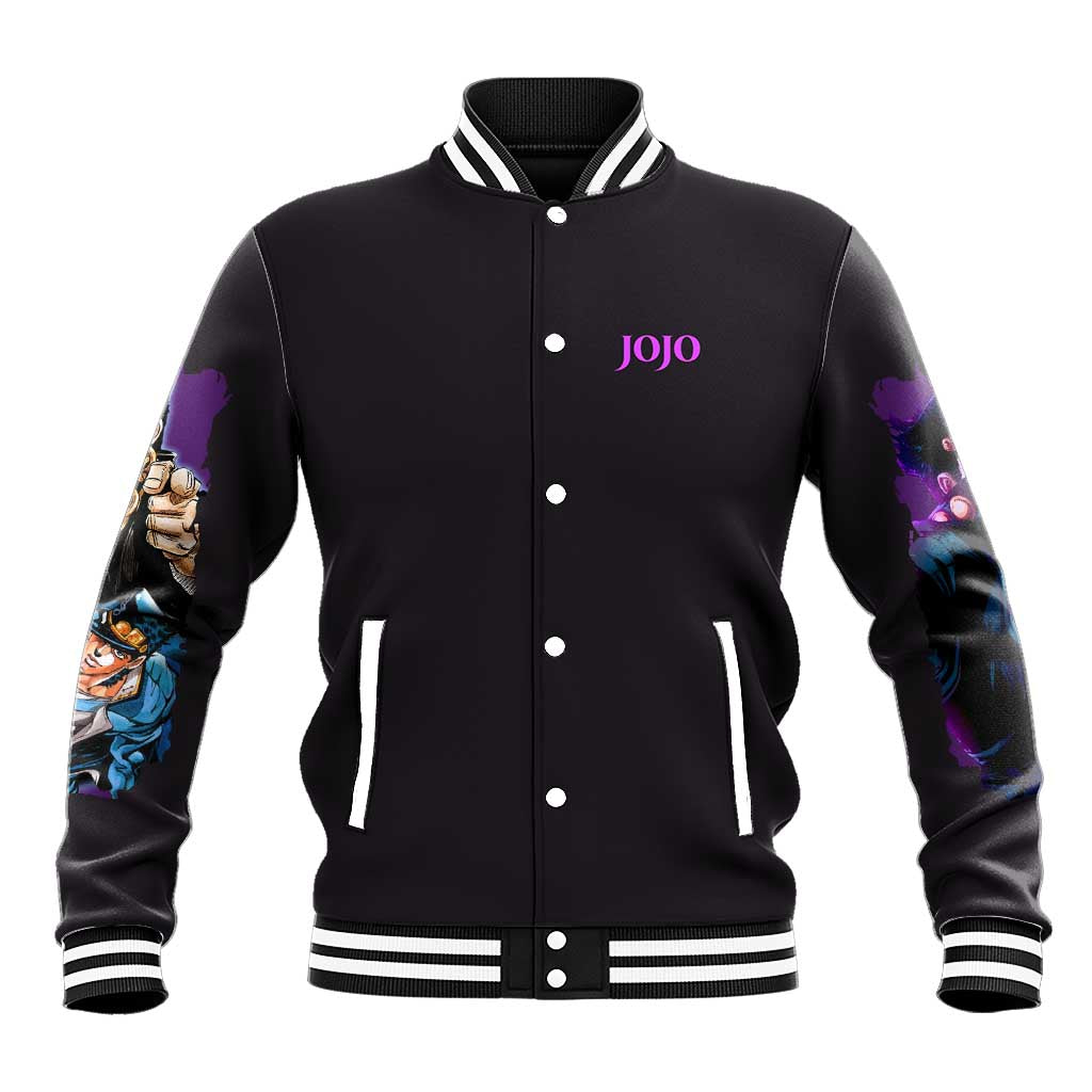 Jotaro Kujo V2 Jojo’s Bizarre Adventure Baseball Jacket Japan Anime Style - The Mazicc