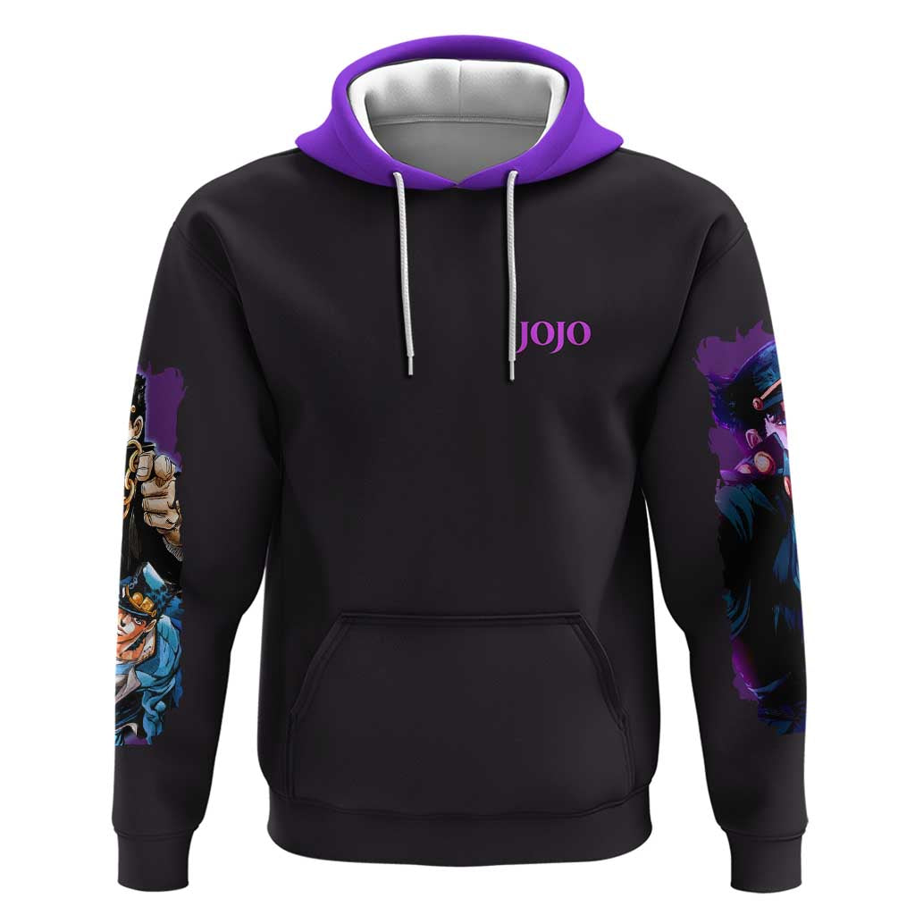 Jotaro Kujo V2 Jojo’s Bizarre Adventure Hoodie Japan Anime Style - The Mazicc