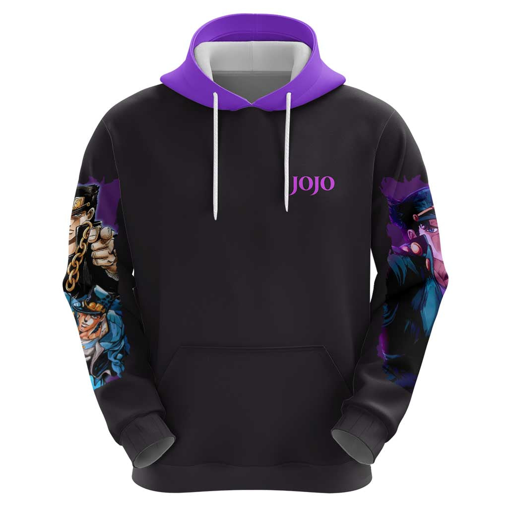 Jotaro Kujo V2 Jojo’s Bizarre Adventure Hoodie Japan Anime Style - The Mazicc