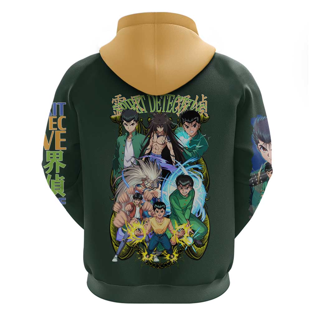 Yusuke Urameshi V4 Yuyu Hakusho Hoodie Japan Anime Style - The Mazicc
