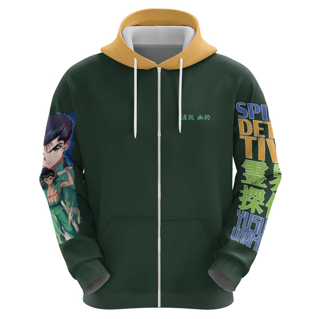 Yusuke Urameshi V4 Yuyu Hakusho Hoodie Japan Anime Style - The Mazicc