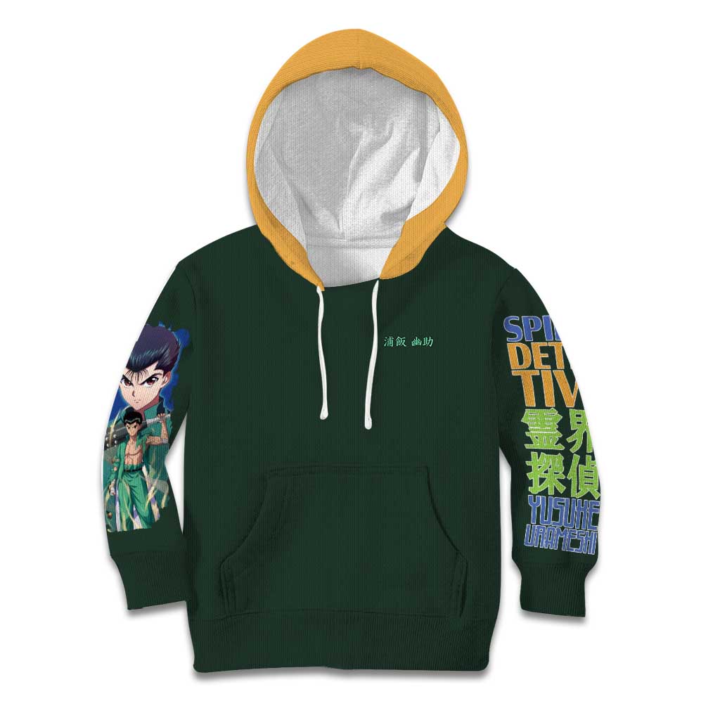 Yusuke Urameshi V4 Yuyu Hakusho Kid Hoodie Japan Anime Style - The Mazicc