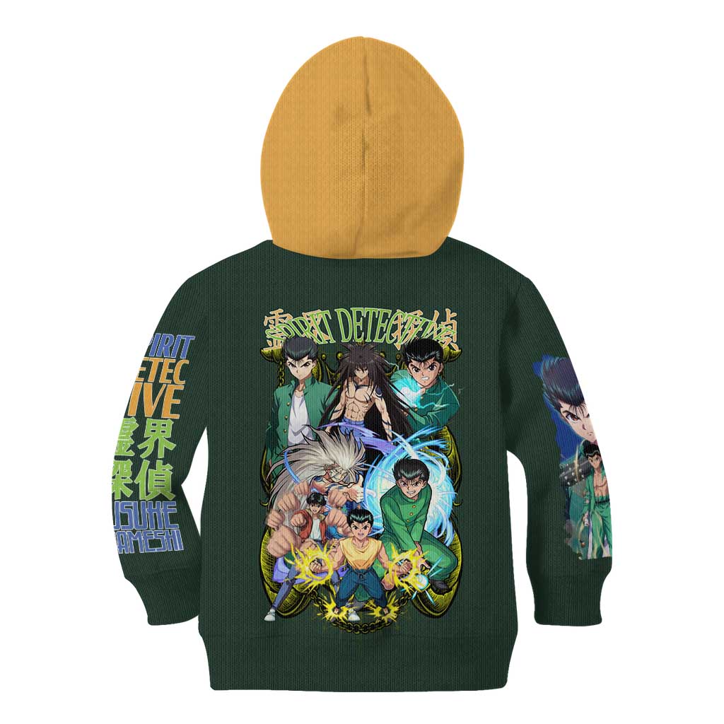 Yusuke Urameshi V4 Yuyu Hakusho Kid Hoodie Japan Anime Style - The Mazicc