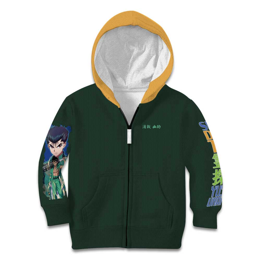 Yusuke Urameshi V4 Yuyu Hakusho Kid Hoodie Japan Anime Style - The Mazicc