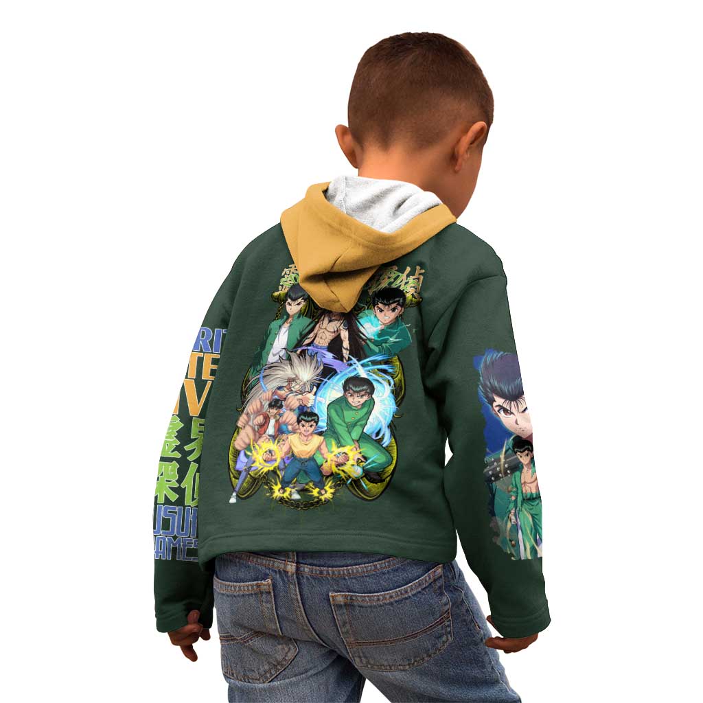 Yusuke Urameshi V4 Yuyu Hakusho Kid Hoodie Japan Anime Style - The Mazicc