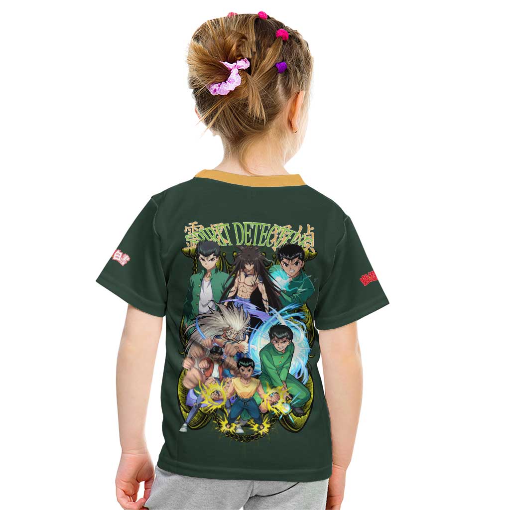 Yusuke Urameshi V4 Yuyu Hakusho Kid T Shirt Japan Anime Style - The Mazicc