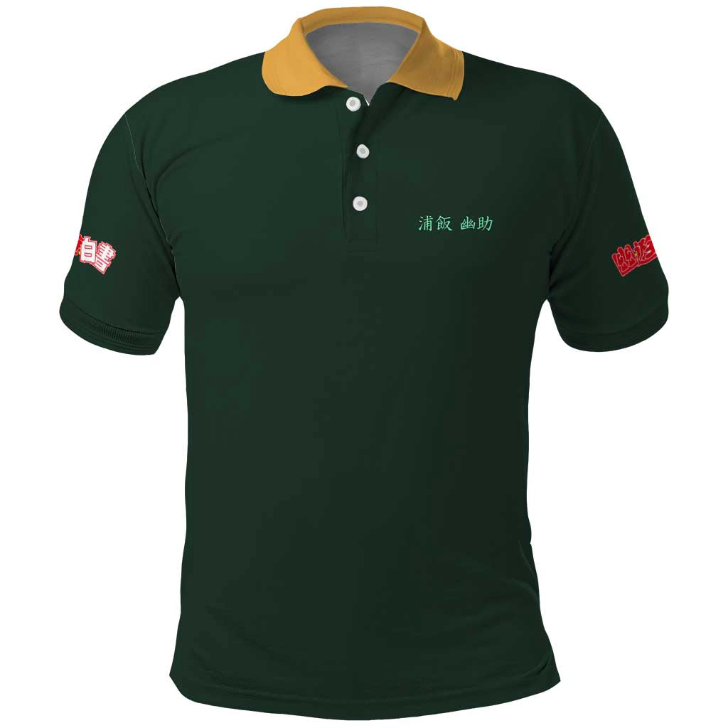 Yusuke Urameshi V4 Yuyu Hakusho Polo Shirt Japan Anime Style - The Mazicc