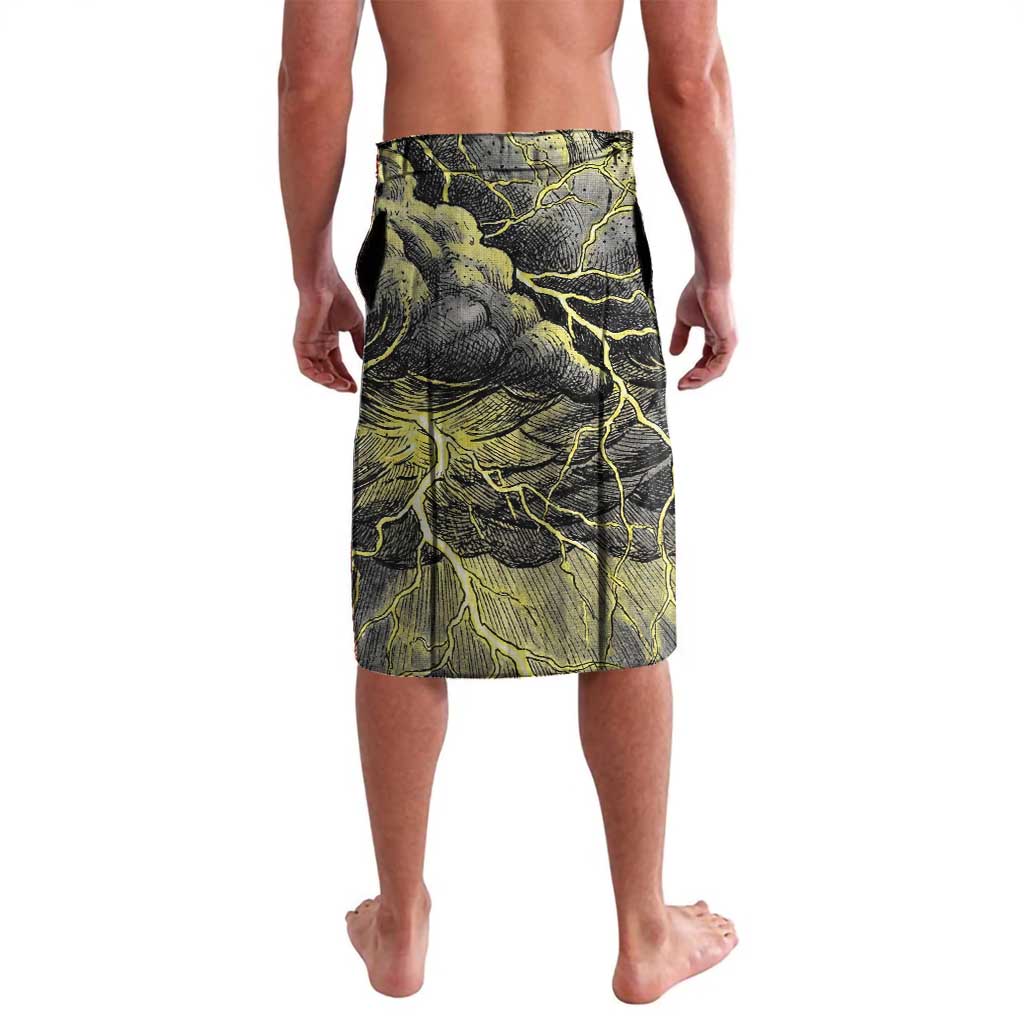Pikachu Stormbreaker Edition Lavalava Pikachu Amid Thunder Clouds