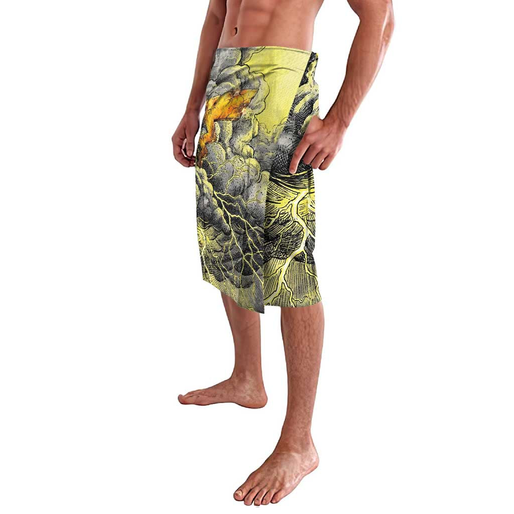 Pikachu Stormbreaker Edition Lavalava Pikachu Amid Thunder Clouds