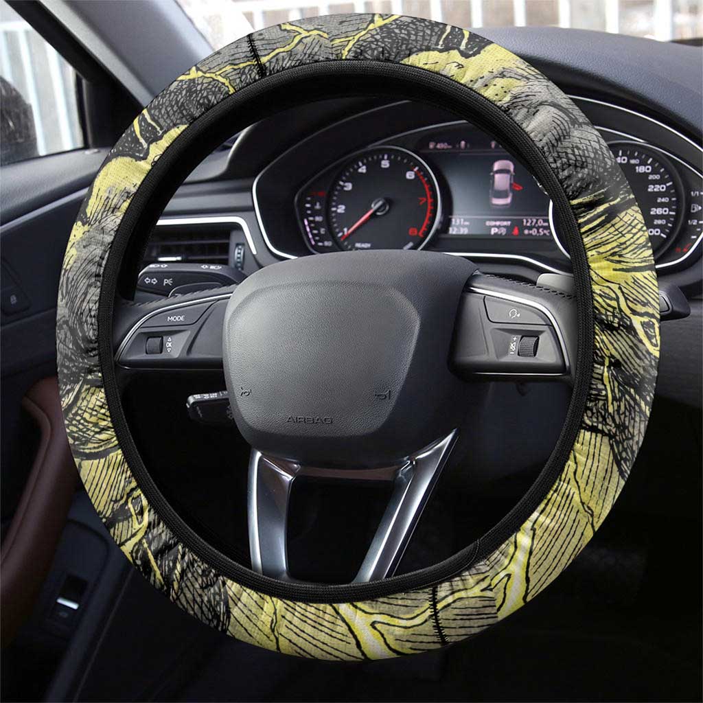 Pikachu Stormbreaker Edition Steering Wheel Cover Pikachu Amid Thunder Clouds