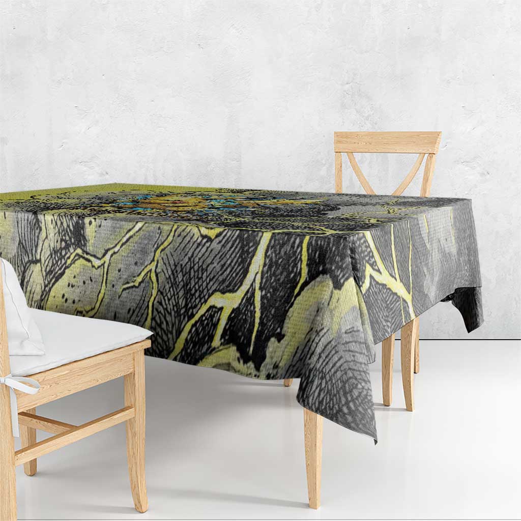 Pikachu Stormbreaker Edition Tablecloth Pikachu Amid Thunder Clouds