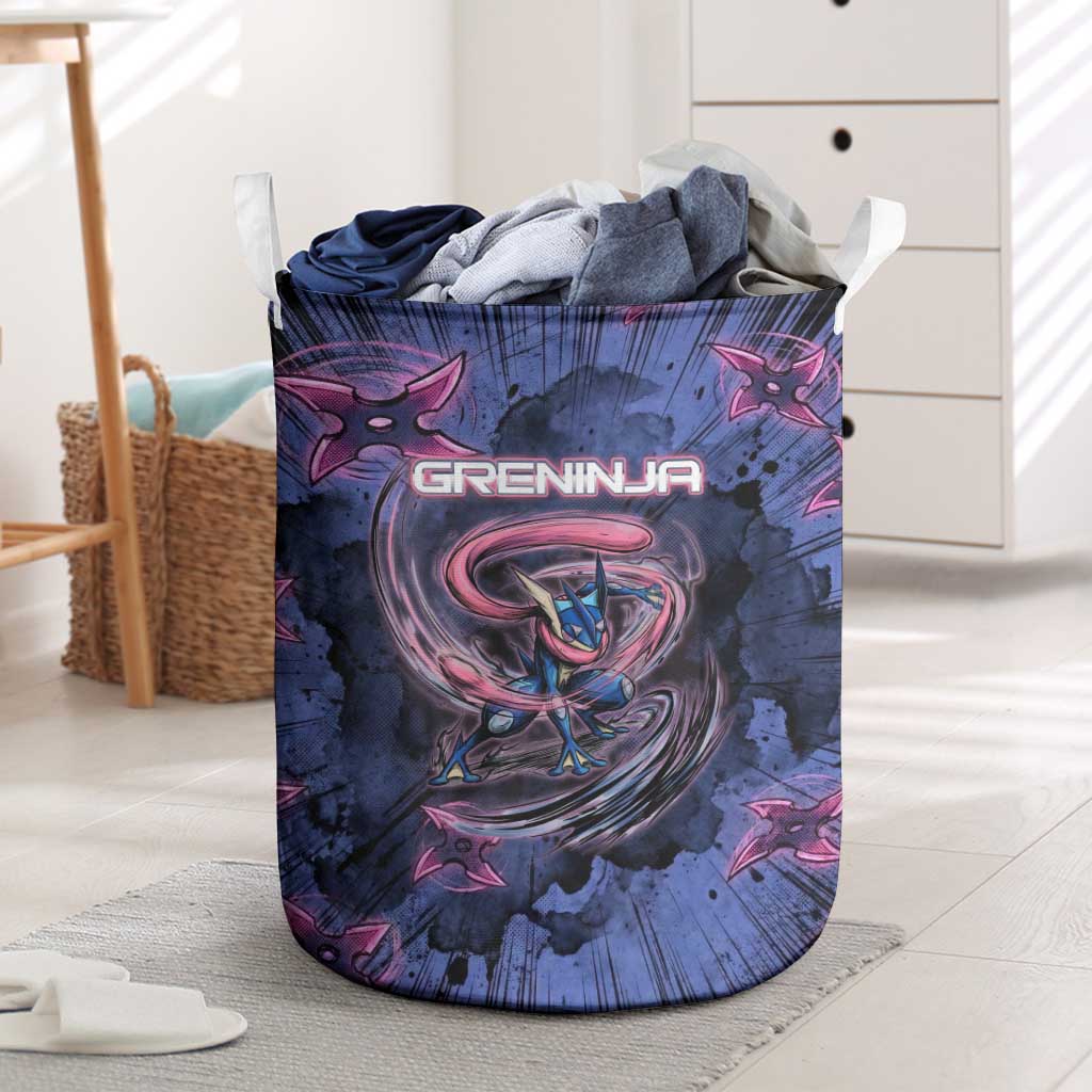 Greninja Ninja Star Laundry Basket Greninja in the Ninja Storm Realm