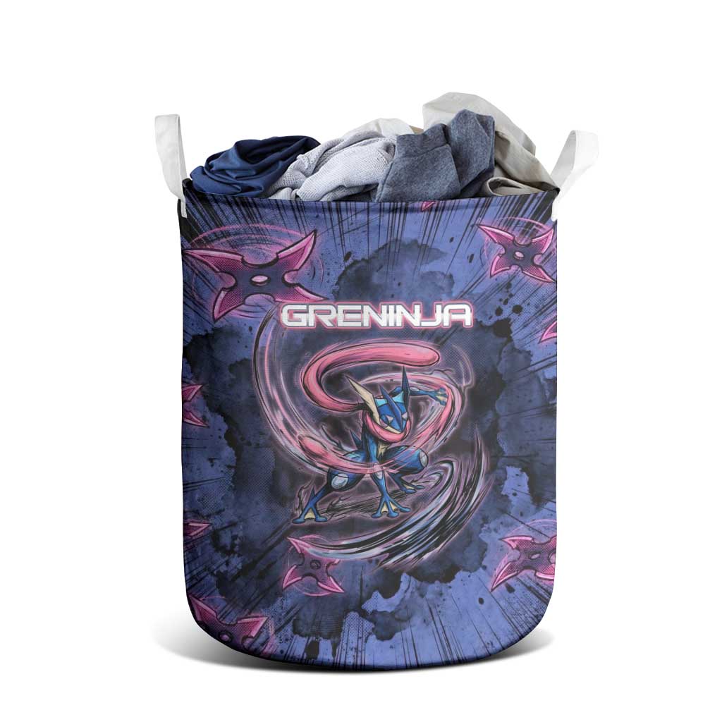 Greninja Ninja Star Laundry Basket Greninja in the Ninja Storm Realm