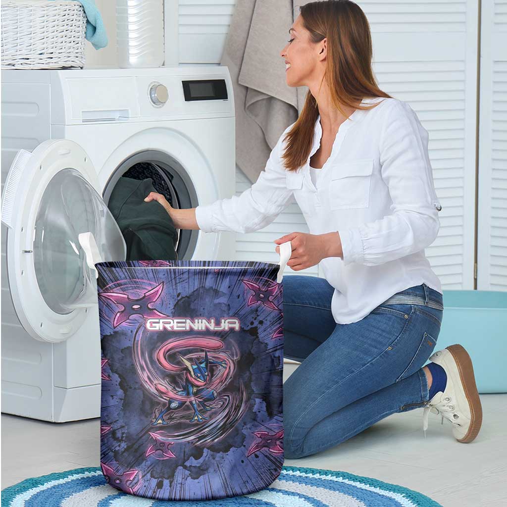 Greninja Ninja Star Laundry Basket Greninja in the Ninja Storm Realm