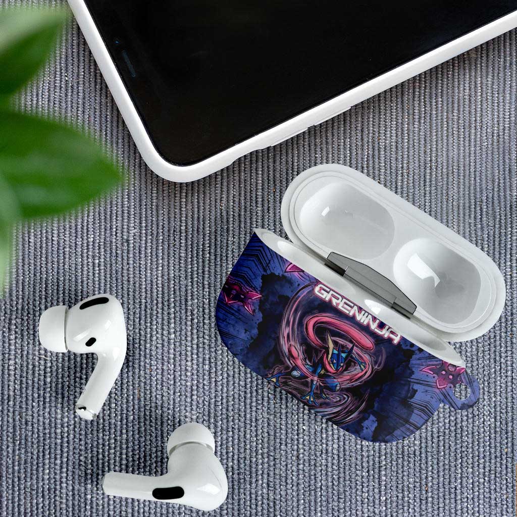 Greninja Ninja Star AirPods Case Greninja in the Ninja Storm Realm