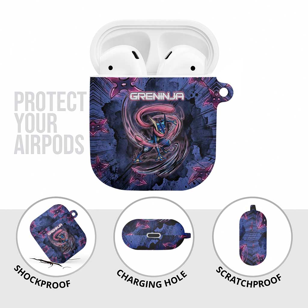 Greninja Ninja Star AirPods Case Greninja in the Ninja Storm Realm