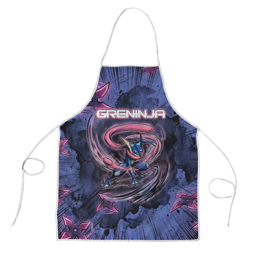 Greninja Ninja Star Apron Greninja in the Ninja Storm Realm