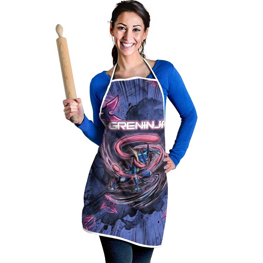 Greninja Ninja Star Apron Greninja in the Ninja Storm Realm