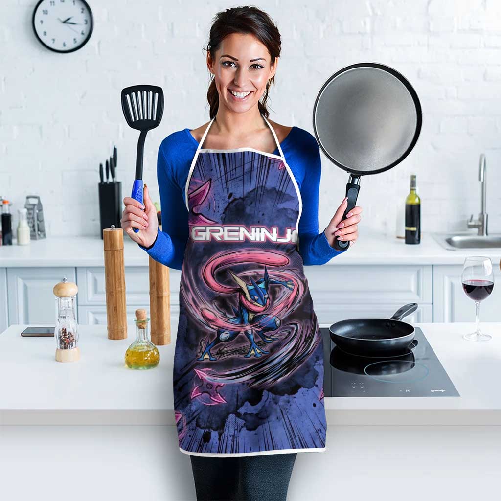 Greninja Ninja Star Apron Greninja in the Ninja Storm Realm