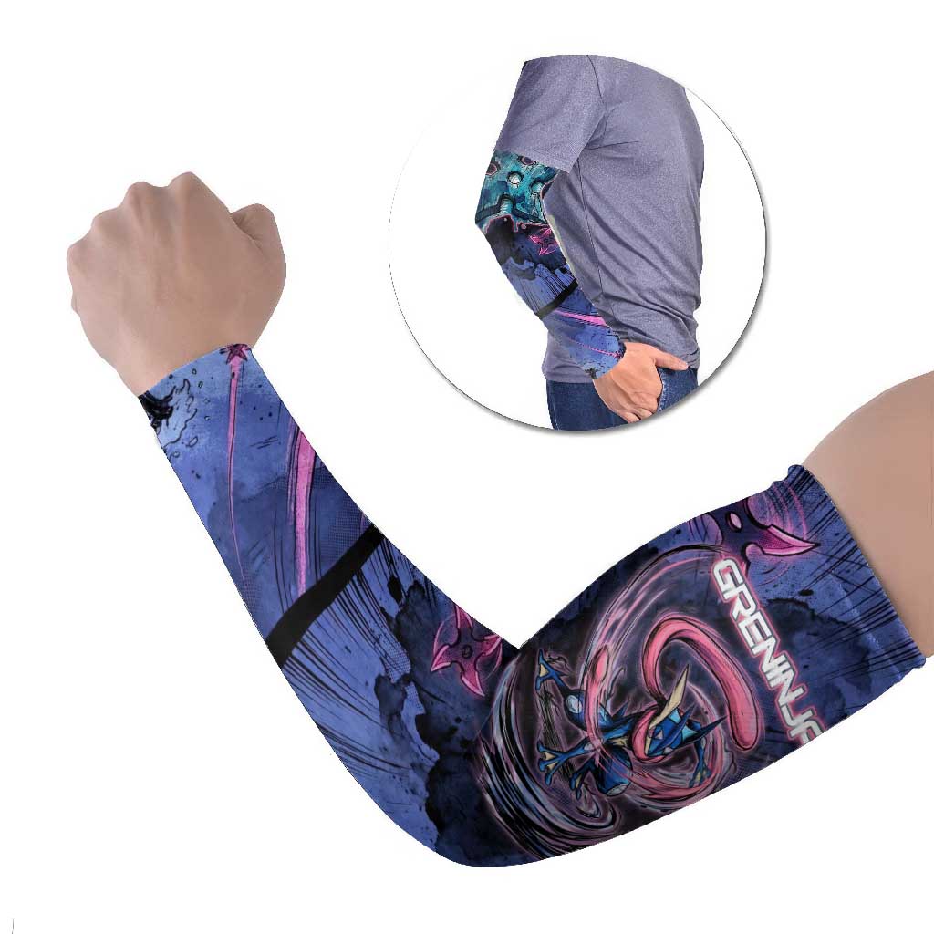 Greninja Ninja Star Arm Sleeves Greninja in the Ninja Storm Realm
