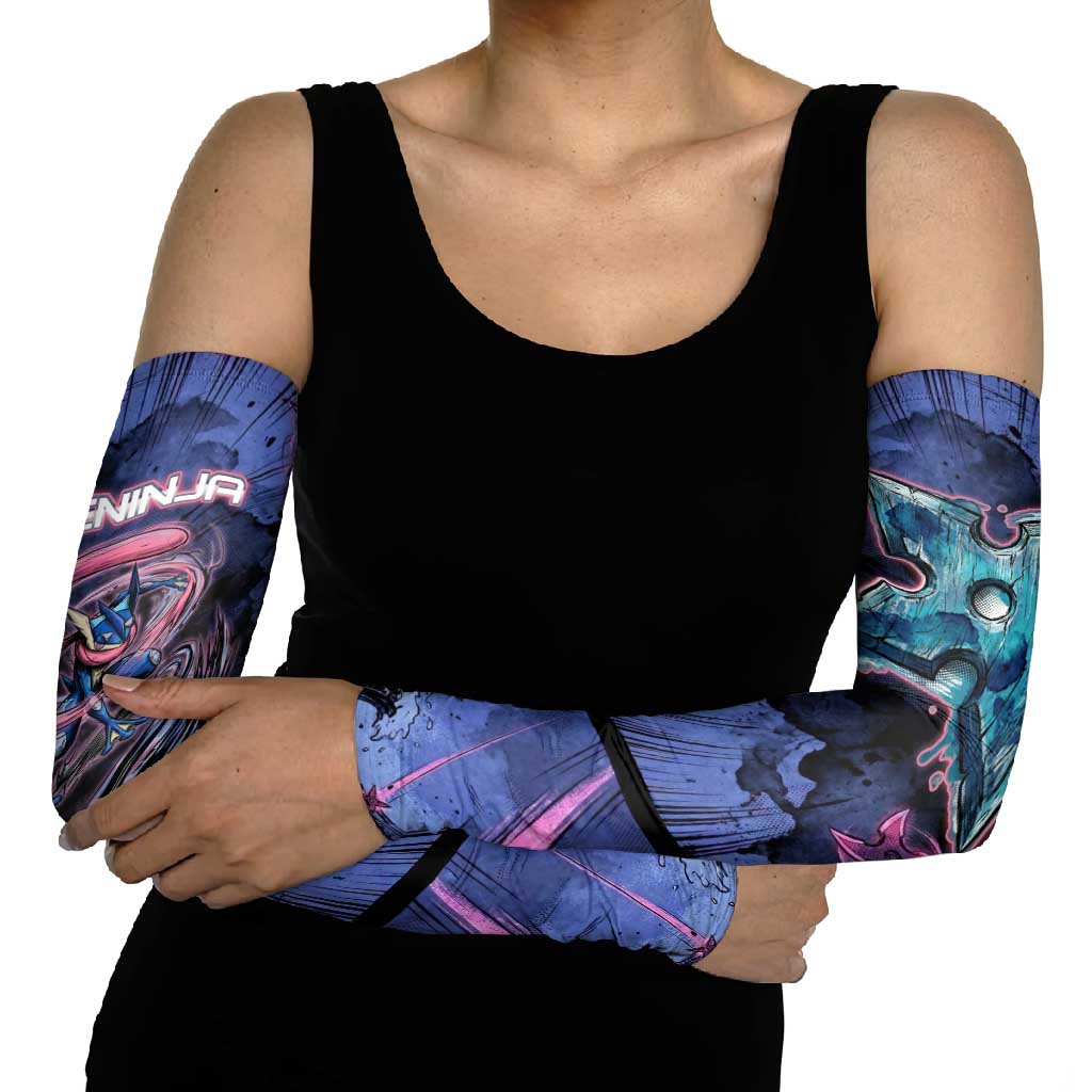 Greninja Ninja Star Arm Sleeves Greninja in the Ninja Storm Realm