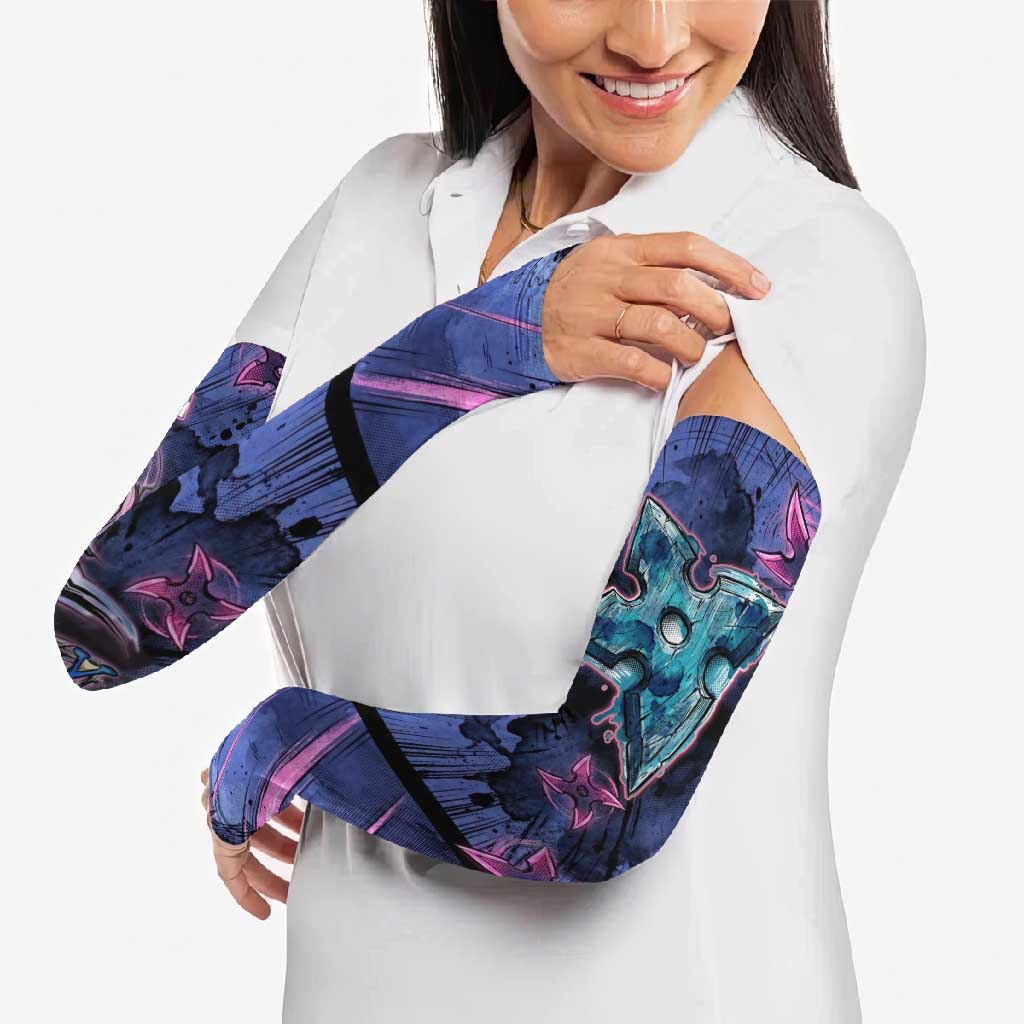Greninja Ninja Star Arm Sleeves Greninja in the Ninja Storm Realm