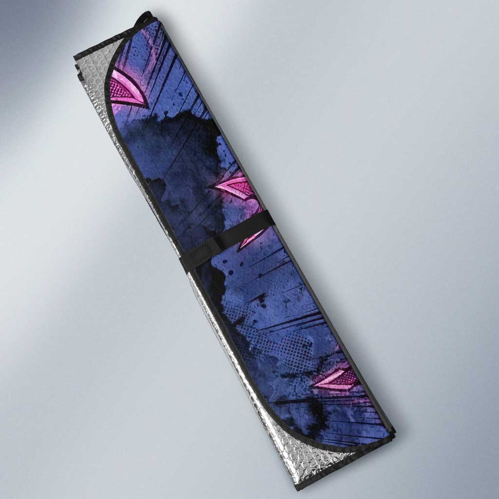Greninja Ninja Star Auto Sun Shade Greninja in the Ninja Storm Realm
