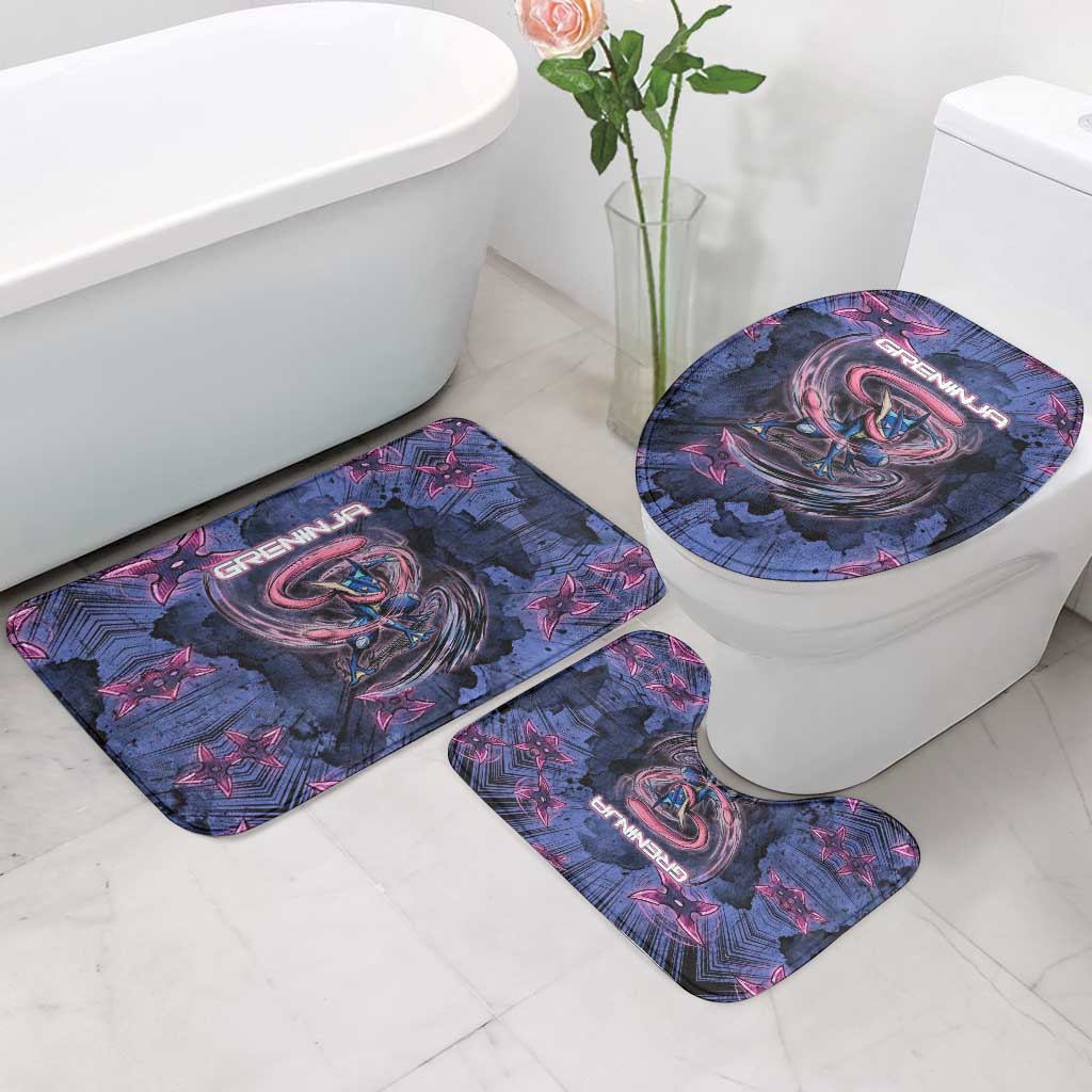 Greninja Ninja Star Bathroom Set Greninja in the Ninja Storm Realm