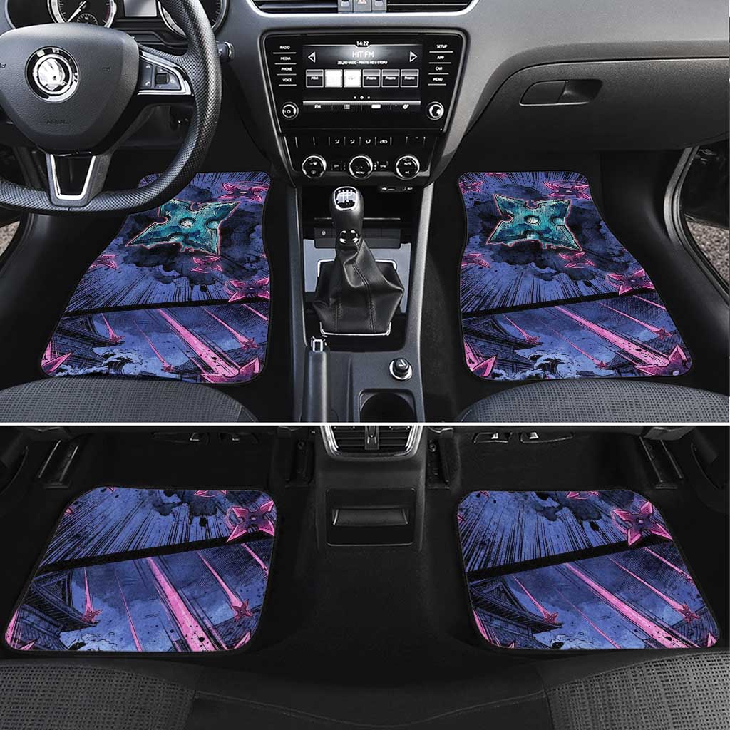 Greninja Ninja Star Car Mats Greninja in the Ninja Storm Realm