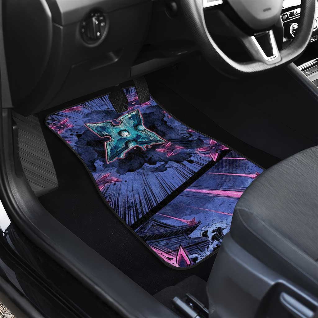 Greninja Ninja Star Car Mats Greninja in the Ninja Storm Realm