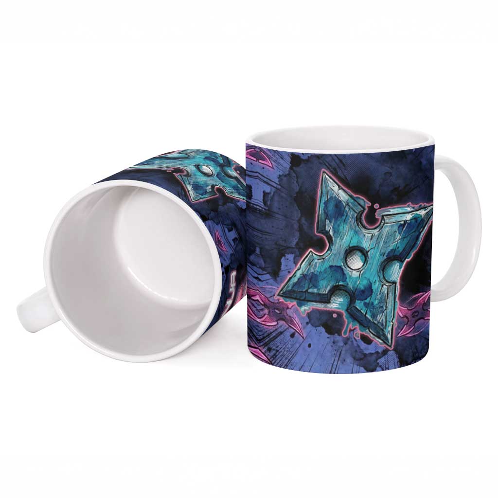 Greninja Ninja Star Ceramic Mug Greninja in the Ninja Storm Realm