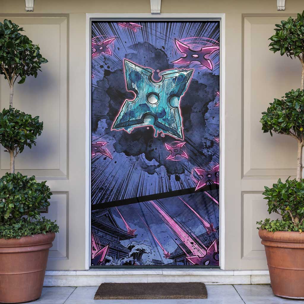 Greninja Ninja Star Door Cover Greninja in the Ninja Storm Realm