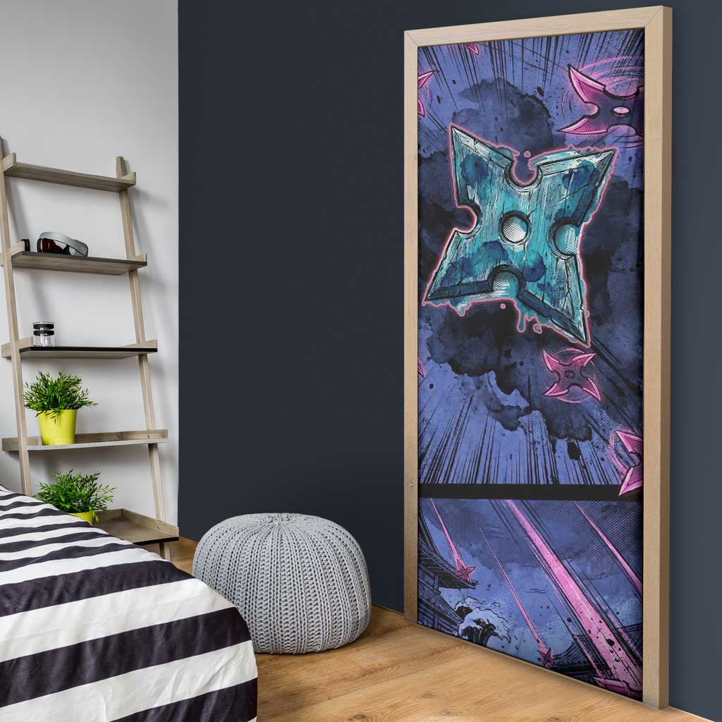 Greninja Ninja Star Door Cover Greninja in the Ninja Storm Realm
