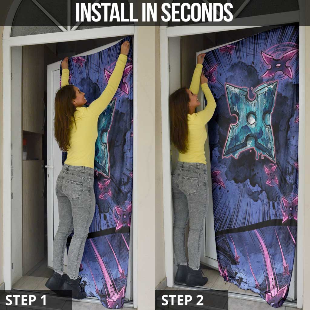 Greninja Ninja Star Door Cover Greninja in the Ninja Storm Realm