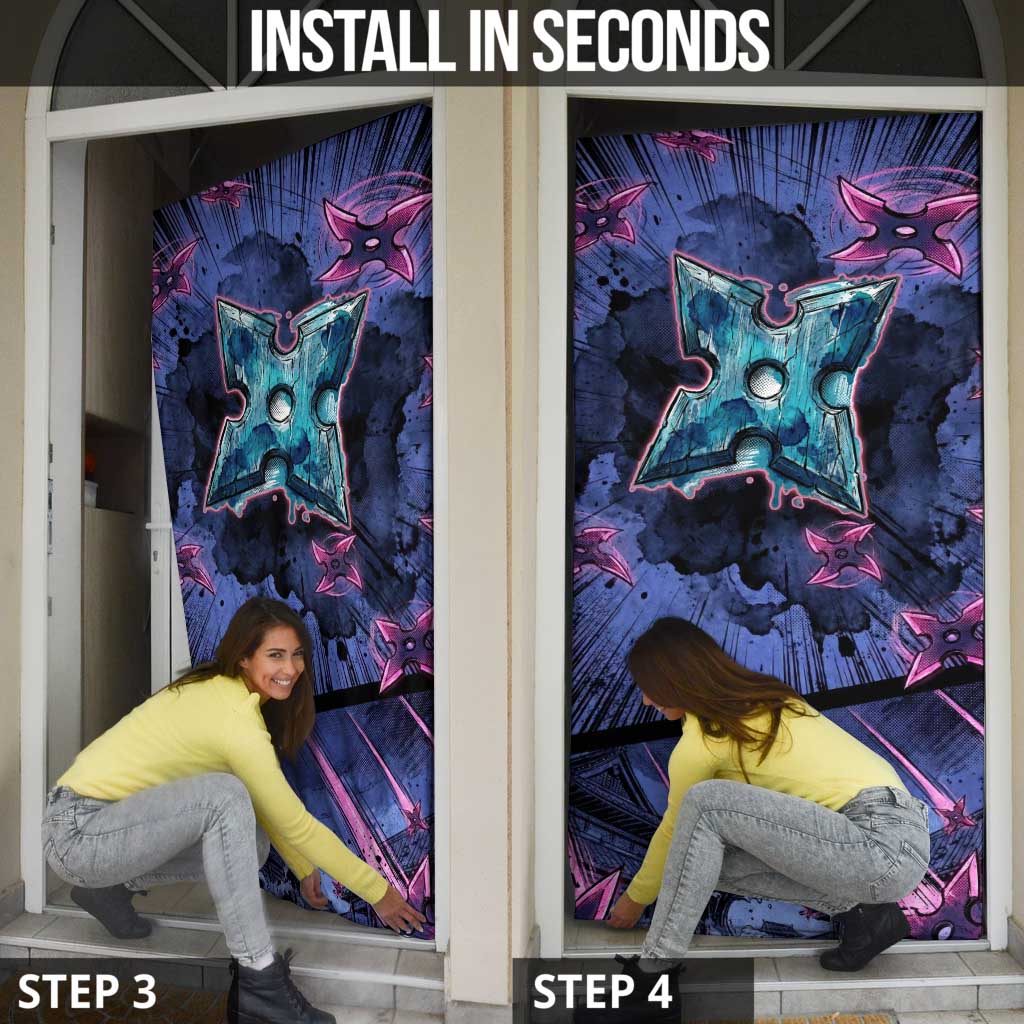 Greninja Ninja Star Door Cover Greninja in the Ninja Storm Realm