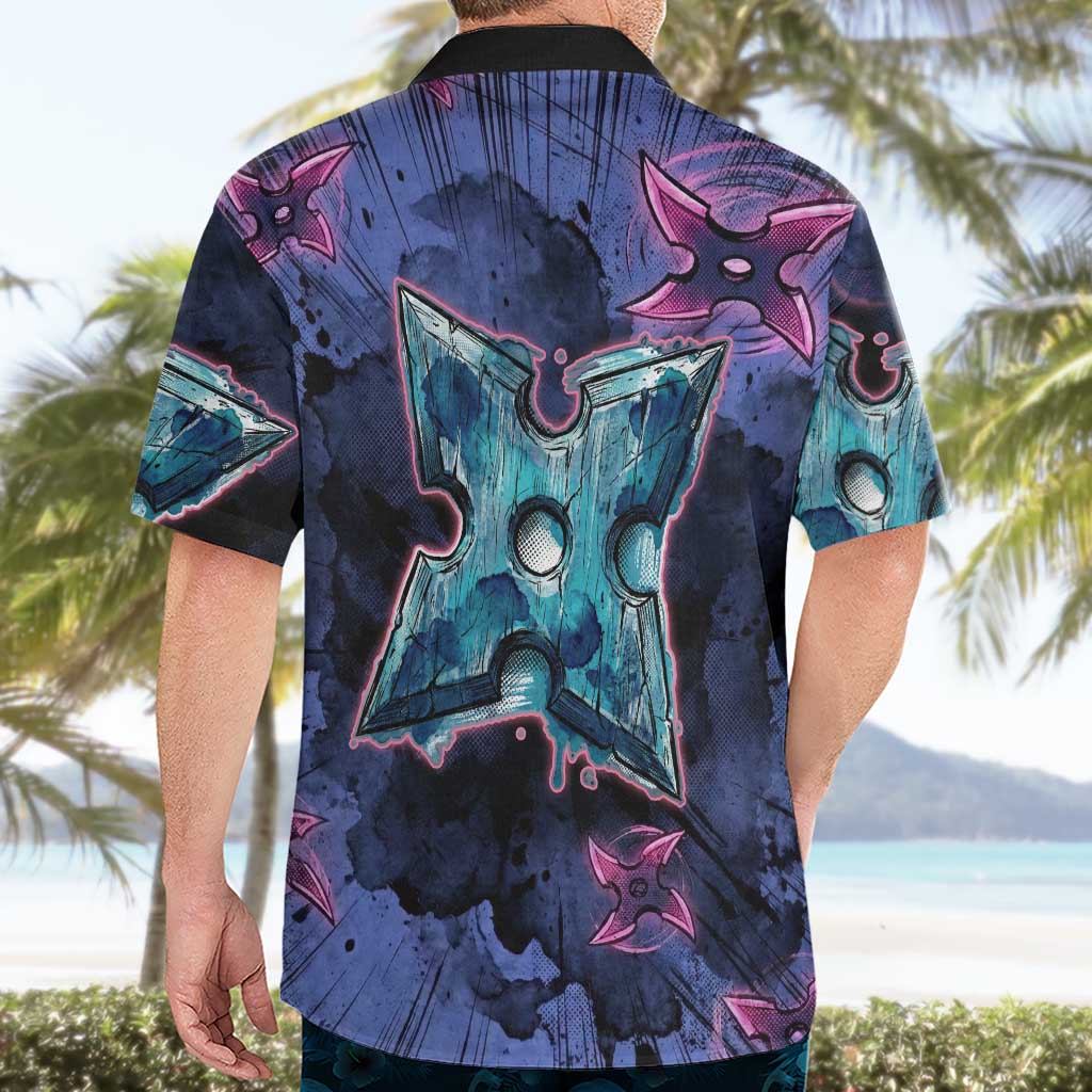 Greninja Ninja Star Hawaiian Shirt Greninja in the Ninja Storm Realm