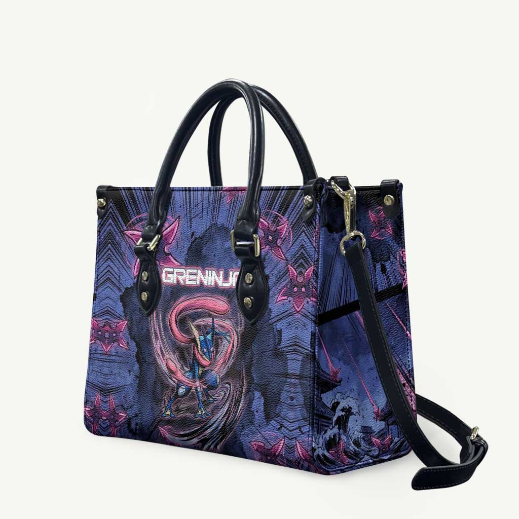 Greninja Ninja Star Leather Bag Greninja in the Ninja Storm Realm