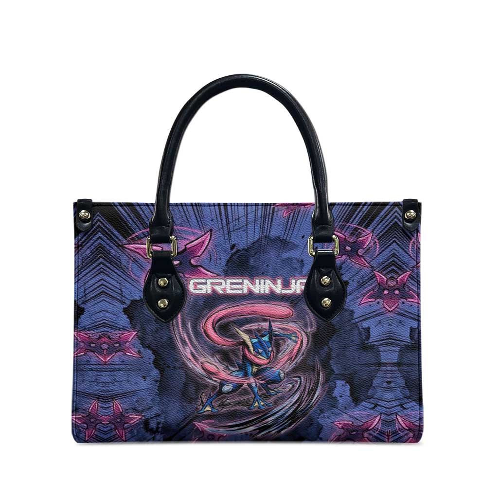 Greninja Ninja Star Leather Bag Greninja in the Ninja Storm Realm