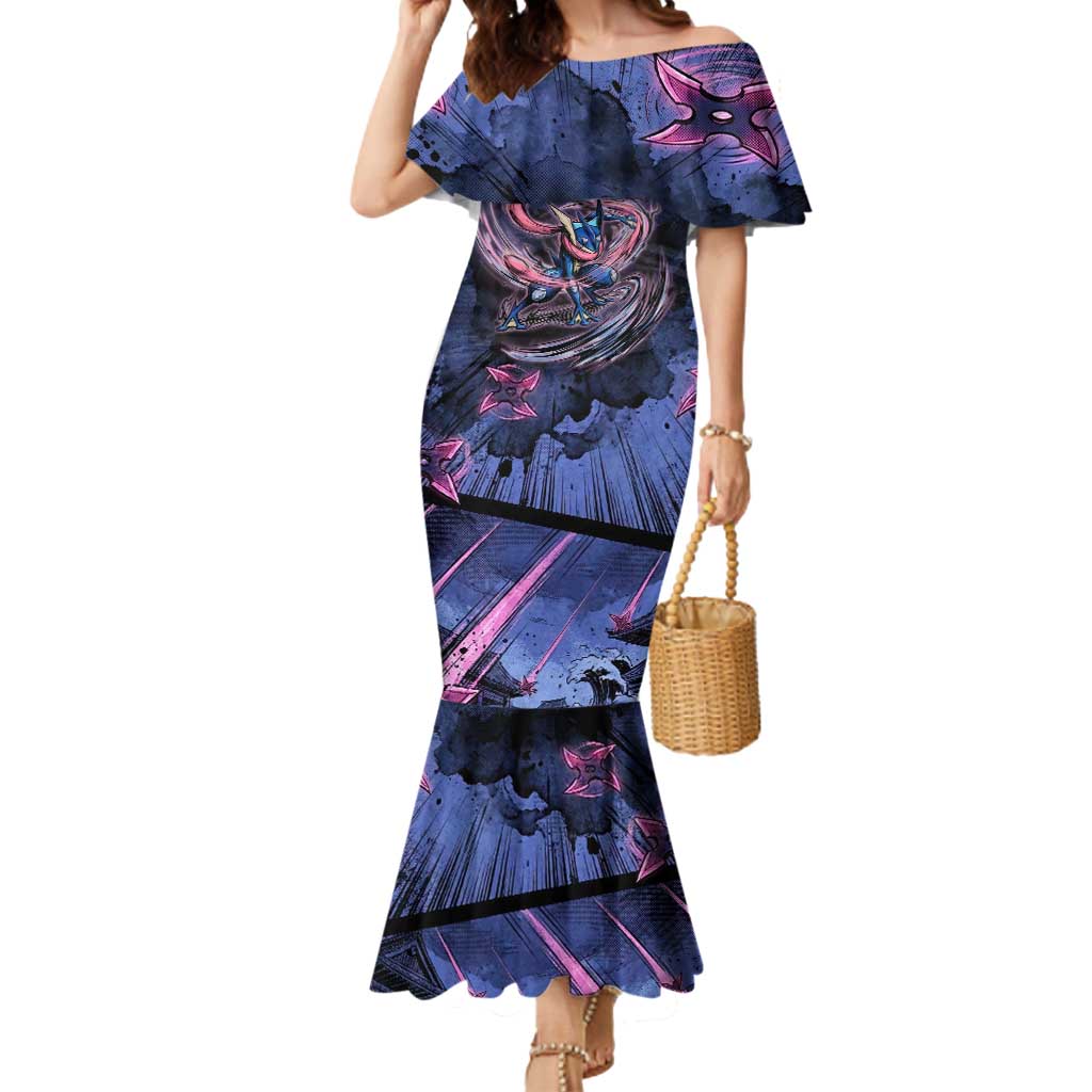 Greninja Ninja Star Mermaid Dress Greninja in the Ninja Storm Realm