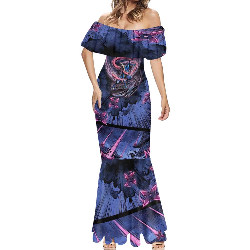 Greninja Ninja Star Mermaid Dress Greninja in the Ninja Storm Realm