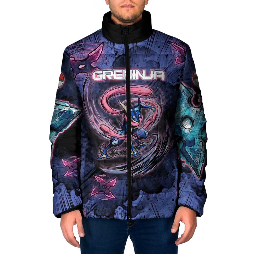 Greninja Ninja Star Padded Jacket Greninja in the Ninja Storm Realm